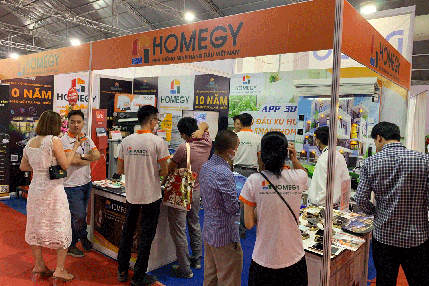 Homegy tham dự Vietbuild lần 3
