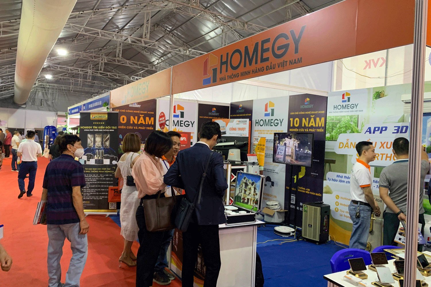 Homegy tham dự Vietbuild lần 3
